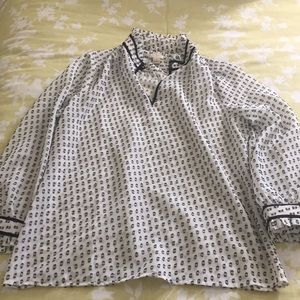 Jcrew white blouse